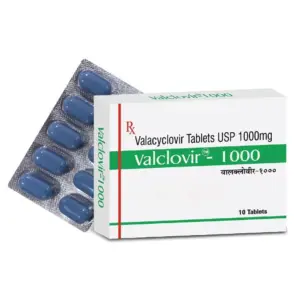 Valclovir Valacyclovir 1000mg Tablet